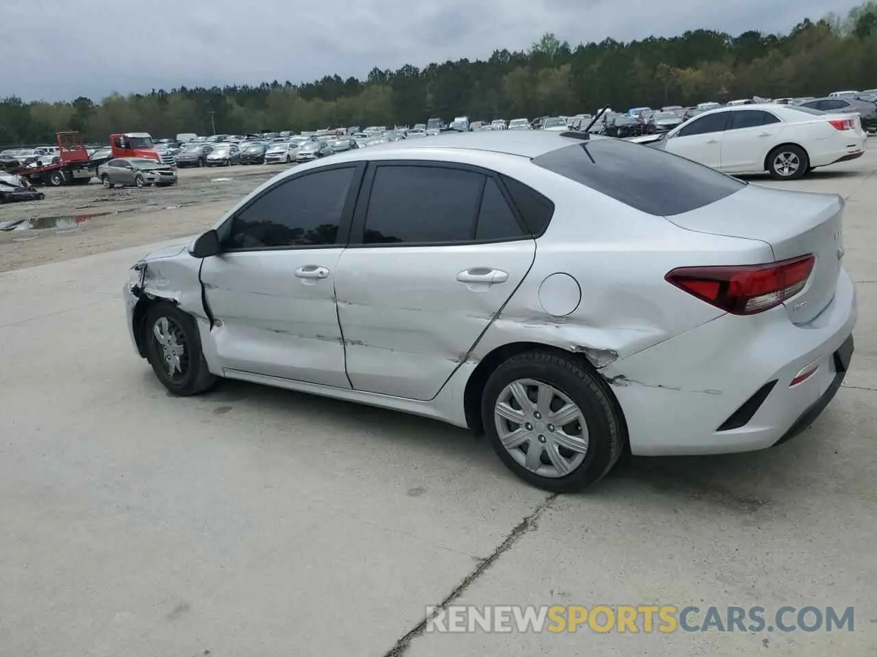2 Photograph of a damaged car 3KPA24AD1PE604049 KIA RIO 2023