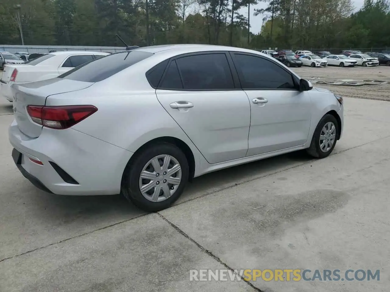 3 Photograph of a damaged car 3KPA24AD1PE604049 KIA RIO 2023