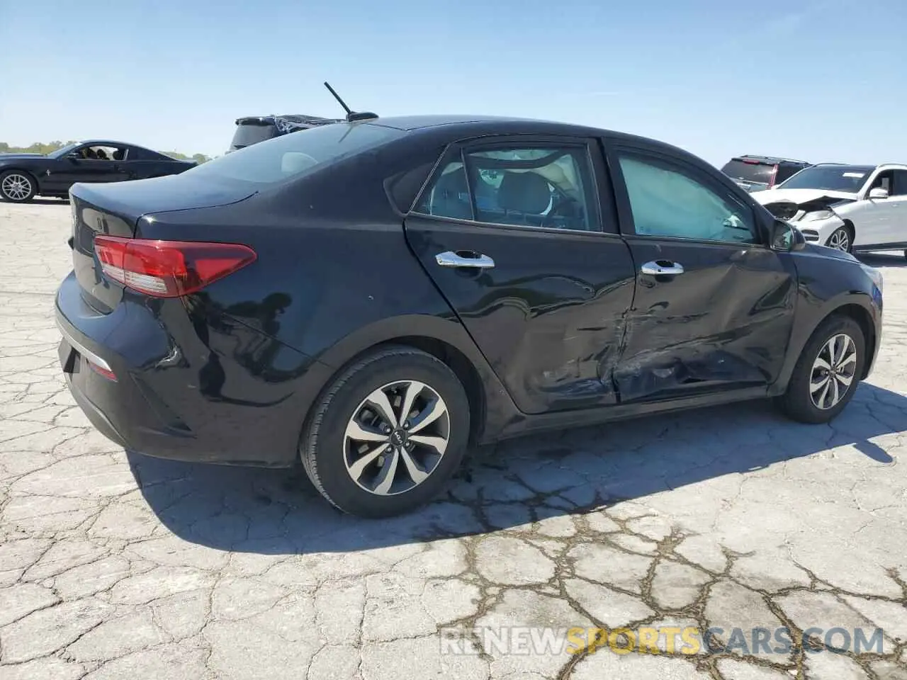 3 Photograph of a damaged car 3KPA24AD1PE612653 KIA RIO 2023