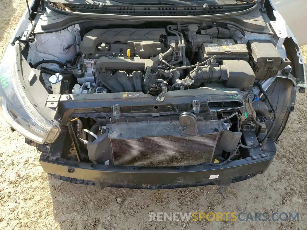 11 Photograph of a damaged car 3KPA24AD1PE615715 KIA RIO 2023