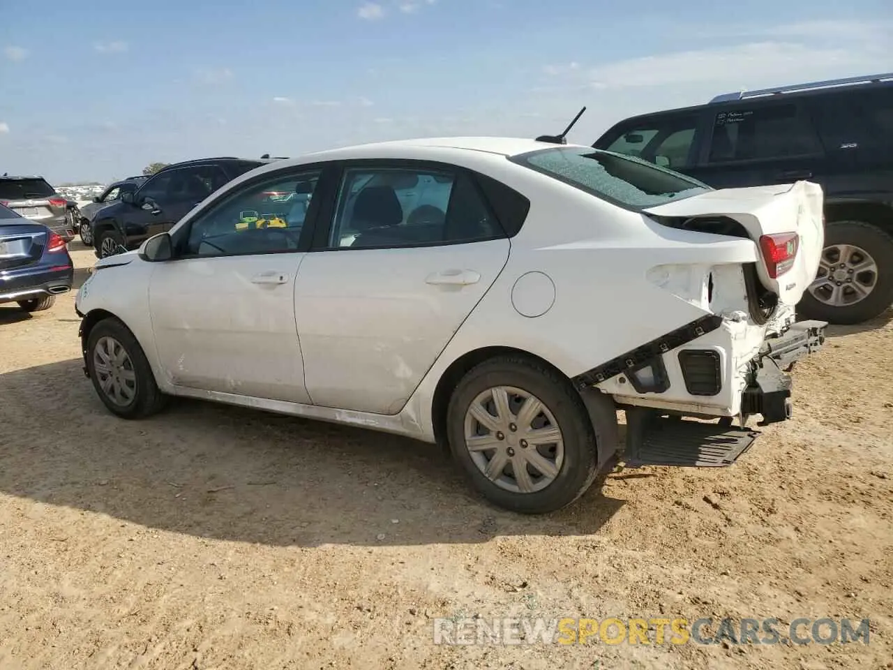2 Photograph of a damaged car 3KPA24AD1PE615715 KIA RIO 2023