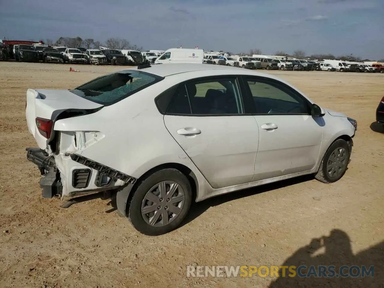 3 Photograph of a damaged car 3KPA24AD1PE615715 KIA RIO 2023