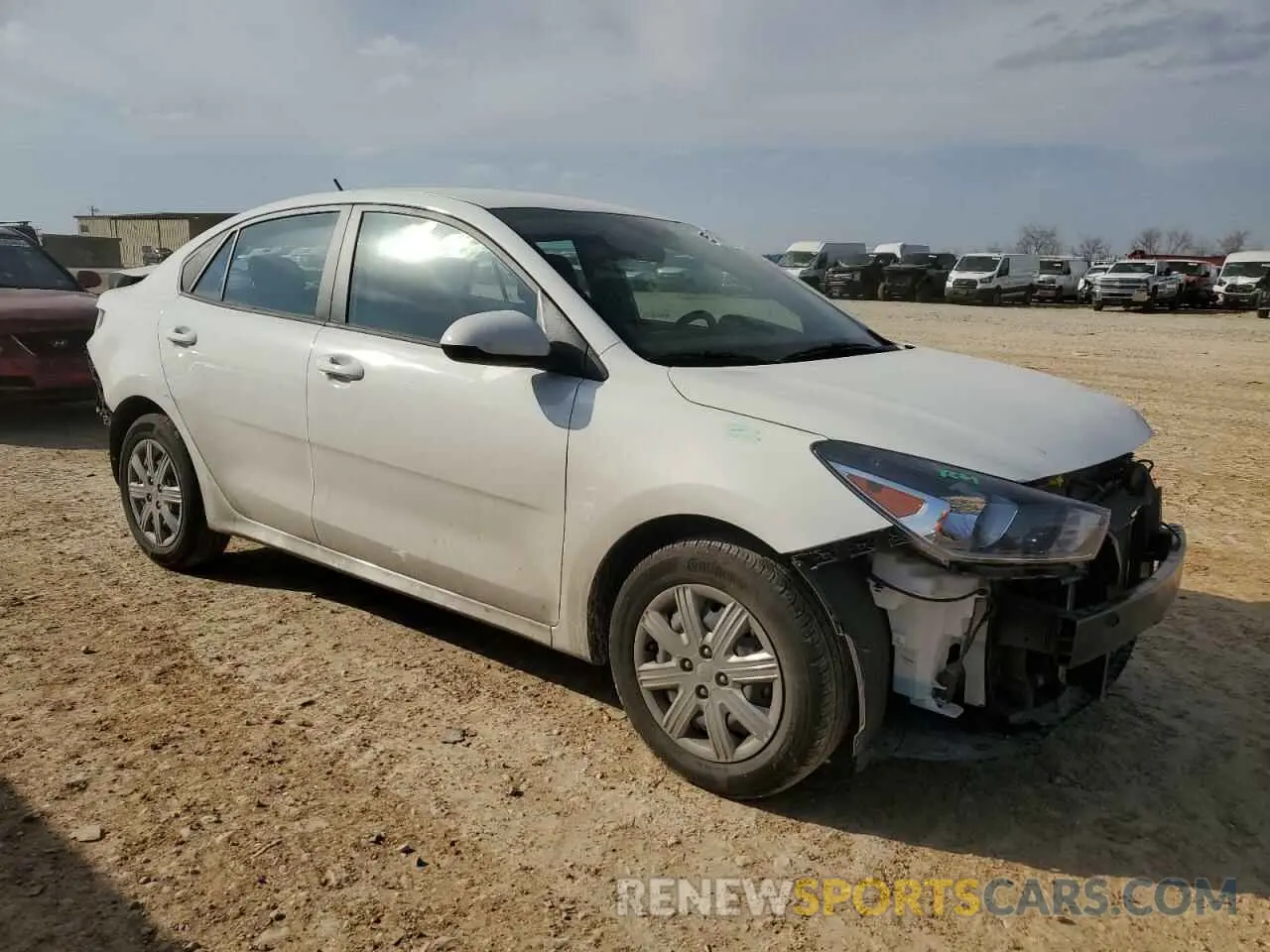 4 Photograph of a damaged car 3KPA24AD1PE615715 KIA RIO 2023