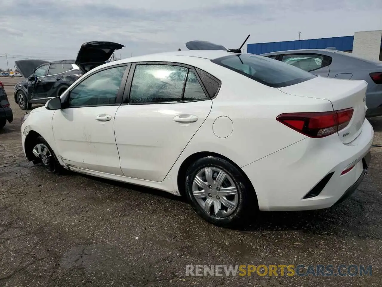 2 Photograph of a damaged car 3KPA24AD1PE618484 KIA RIO 2023