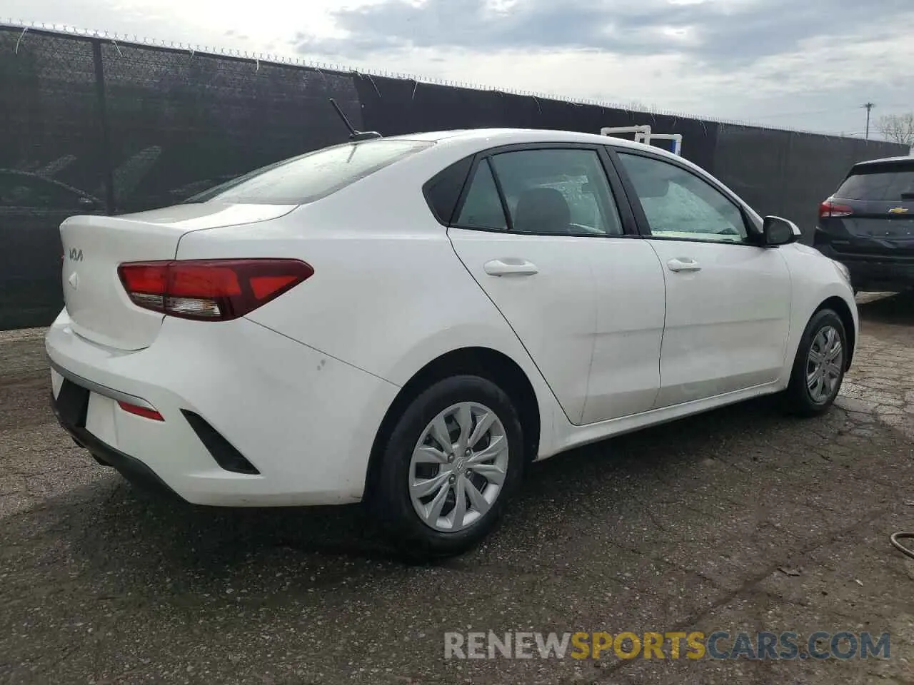 3 Photograph of a damaged car 3KPA24AD1PE618484 KIA RIO 2023