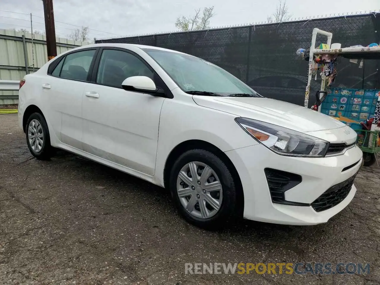 4 Photograph of a damaged car 3KPA24AD1PE618484 KIA RIO 2023