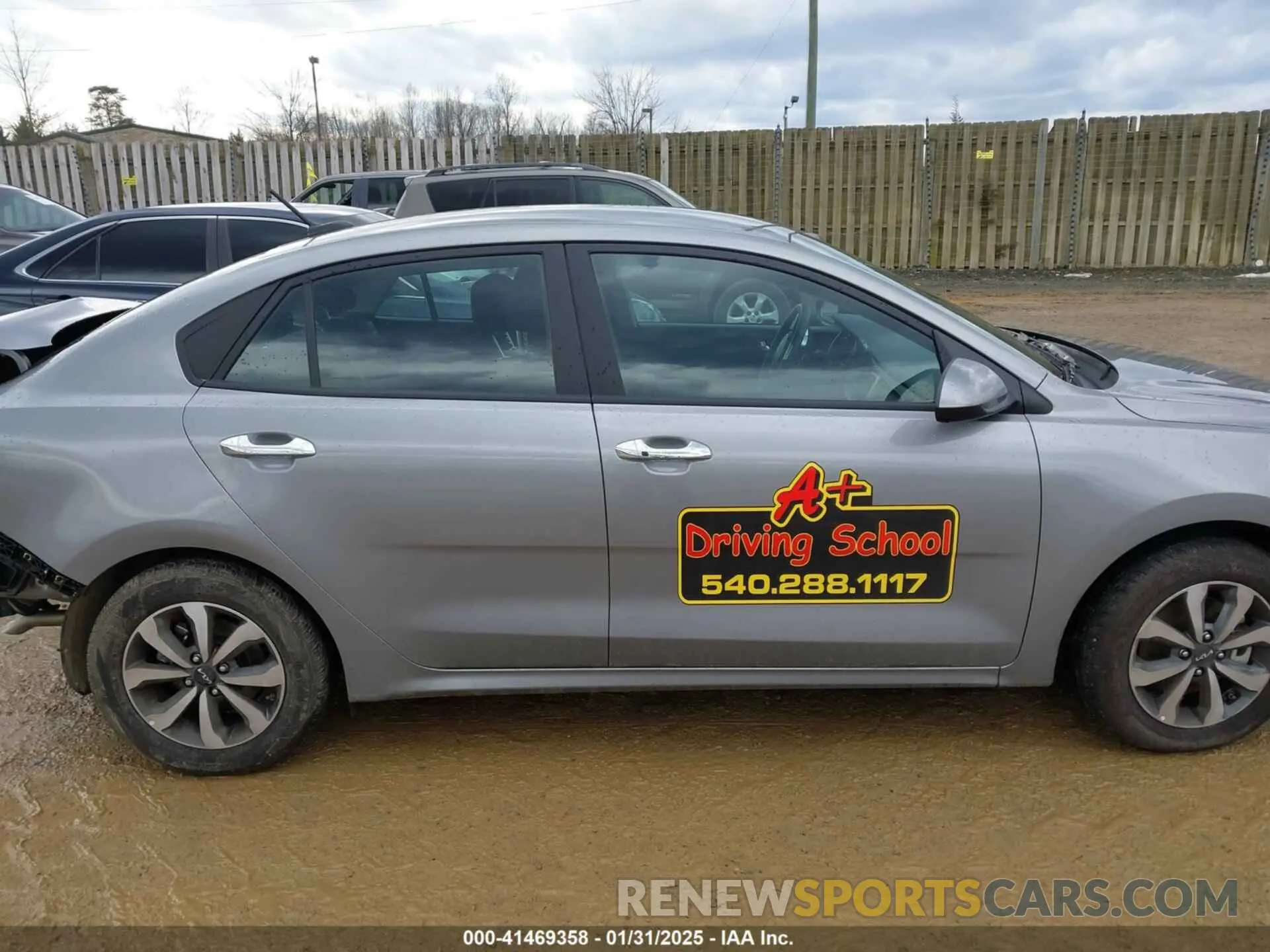 13 Photograph of a damaged car 3KPA24AD1PE622437 KIA RIO 2023