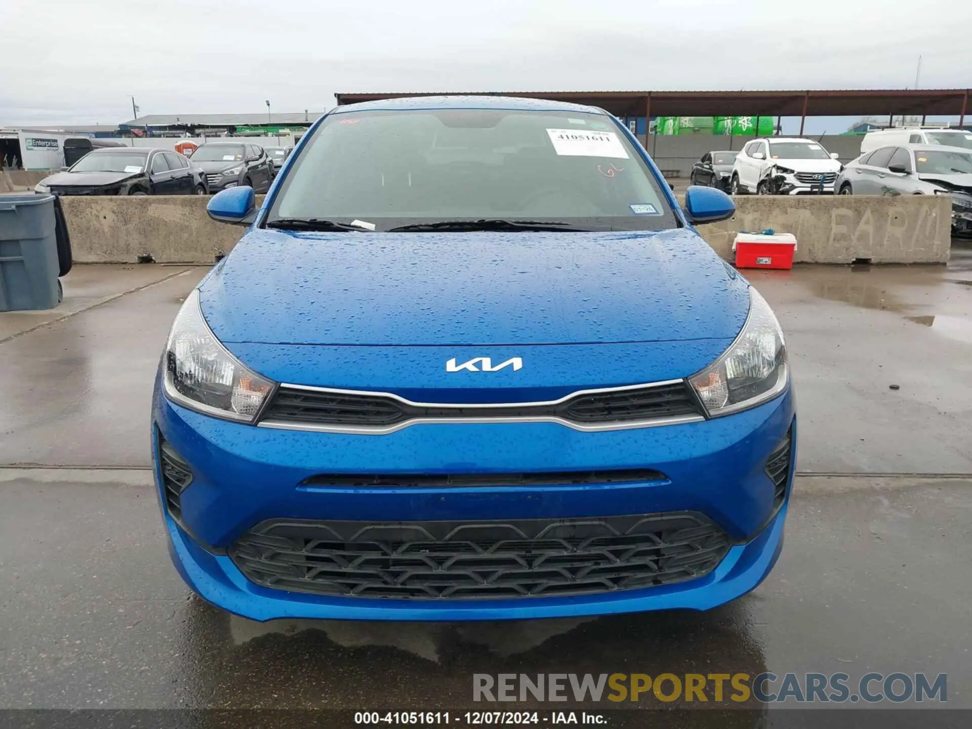 13 Photograph of a damaged car 3KPA24AD1PE628867 KIA RIO 2023