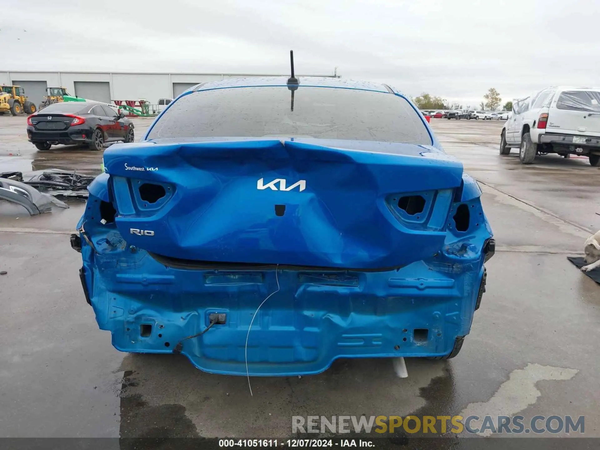 17 Photograph of a damaged car 3KPA24AD1PE628867 KIA RIO 2023