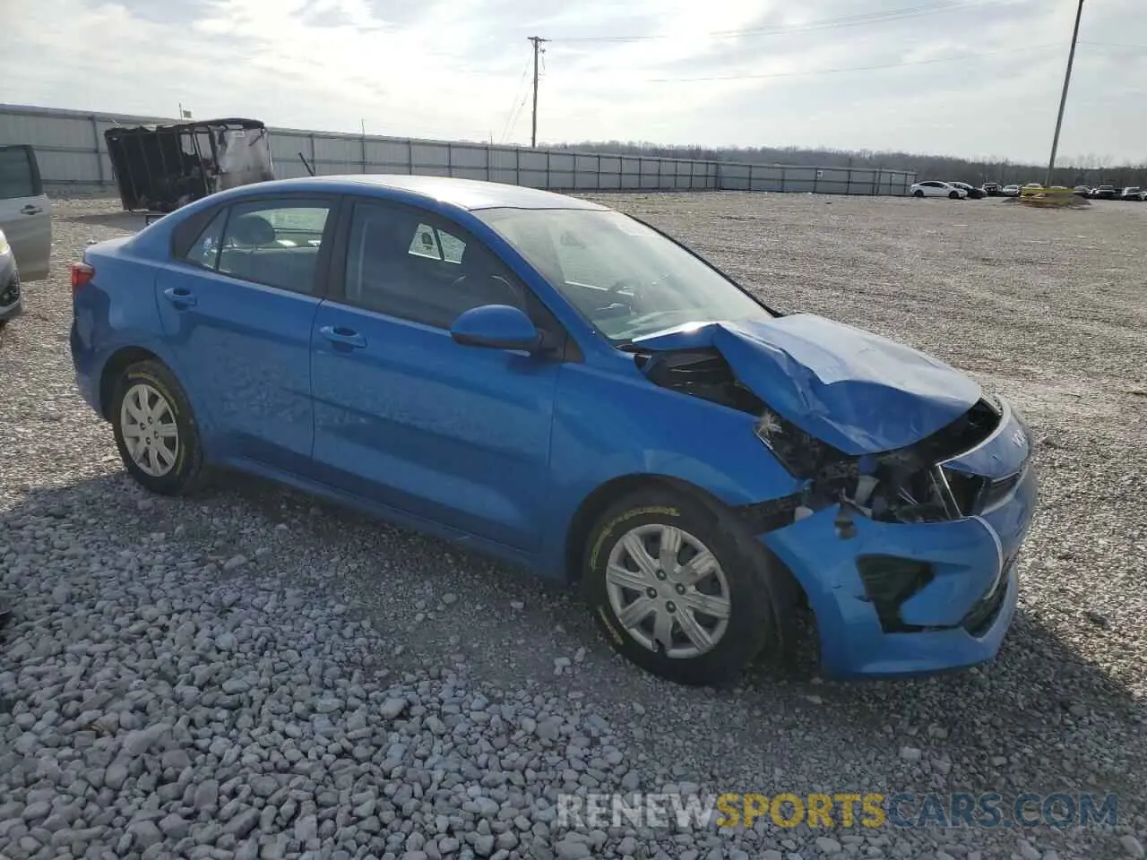 4 Photograph of a damaged car 3KPA24AD2PE529734 KIA RIO 2023