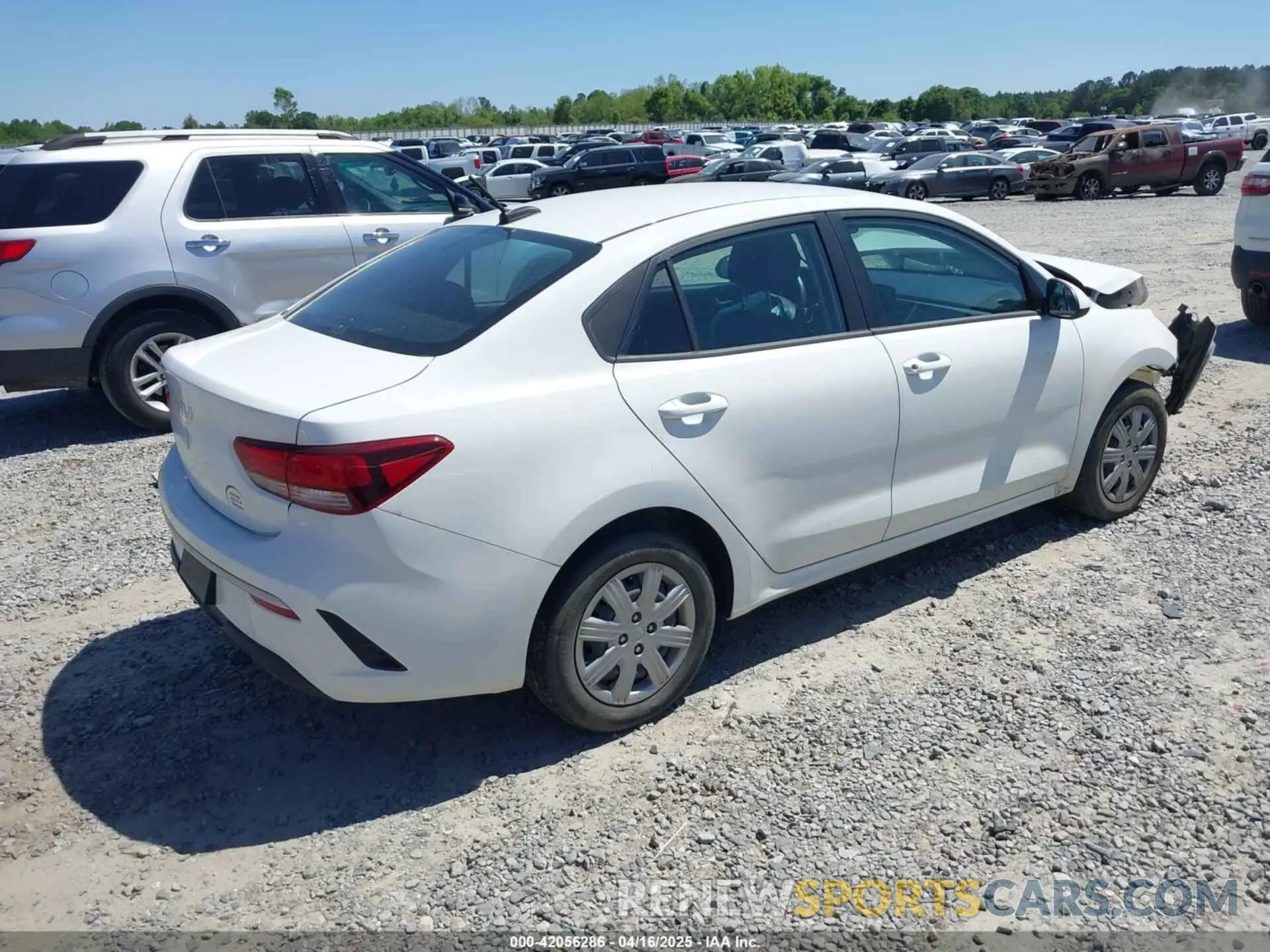 4 Photograph of a damaged car 3KPA24AD2PE560515 KIA RIO 2023