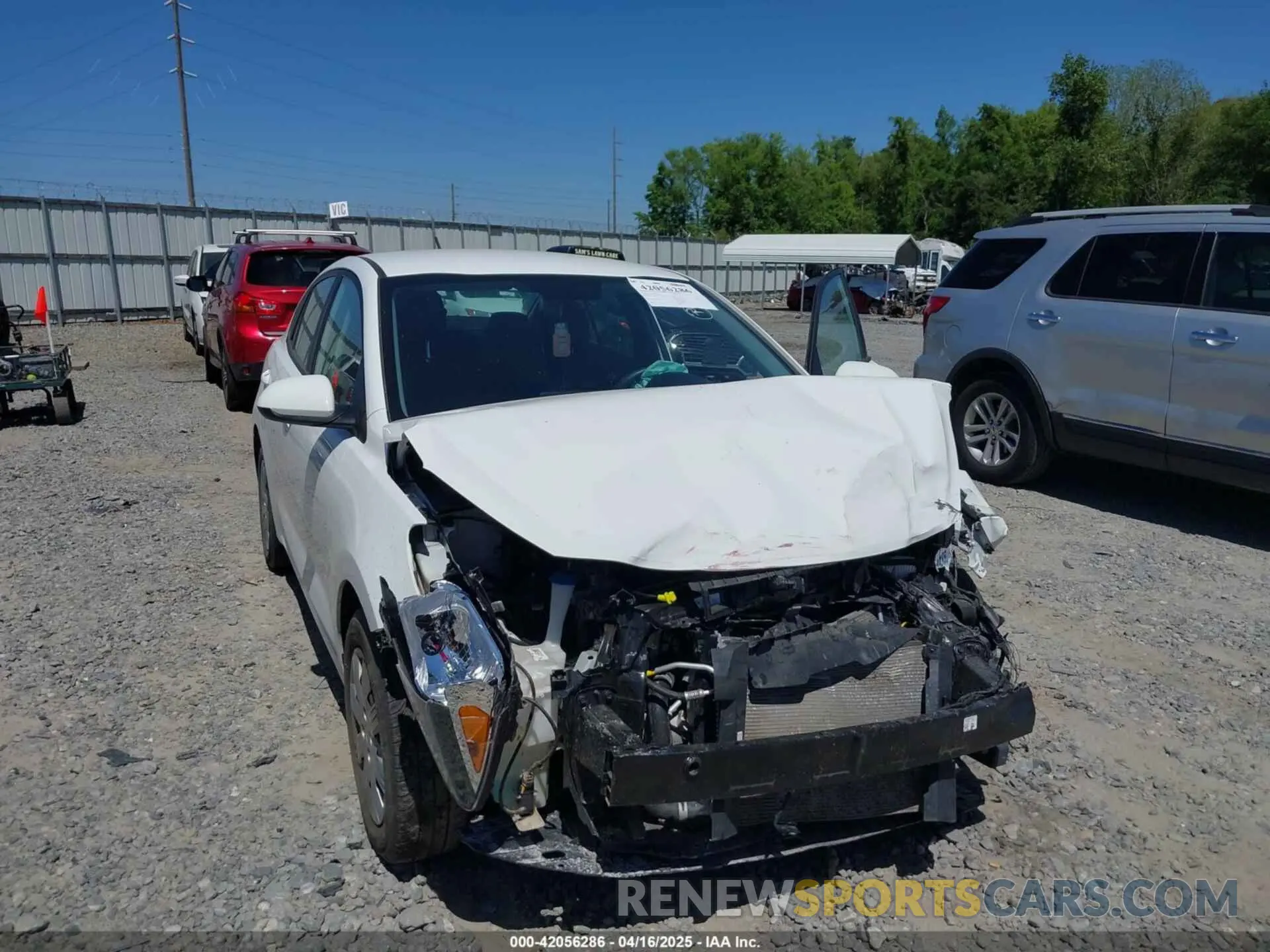 6 Photograph of a damaged car 3KPA24AD2PE560515 KIA RIO 2023