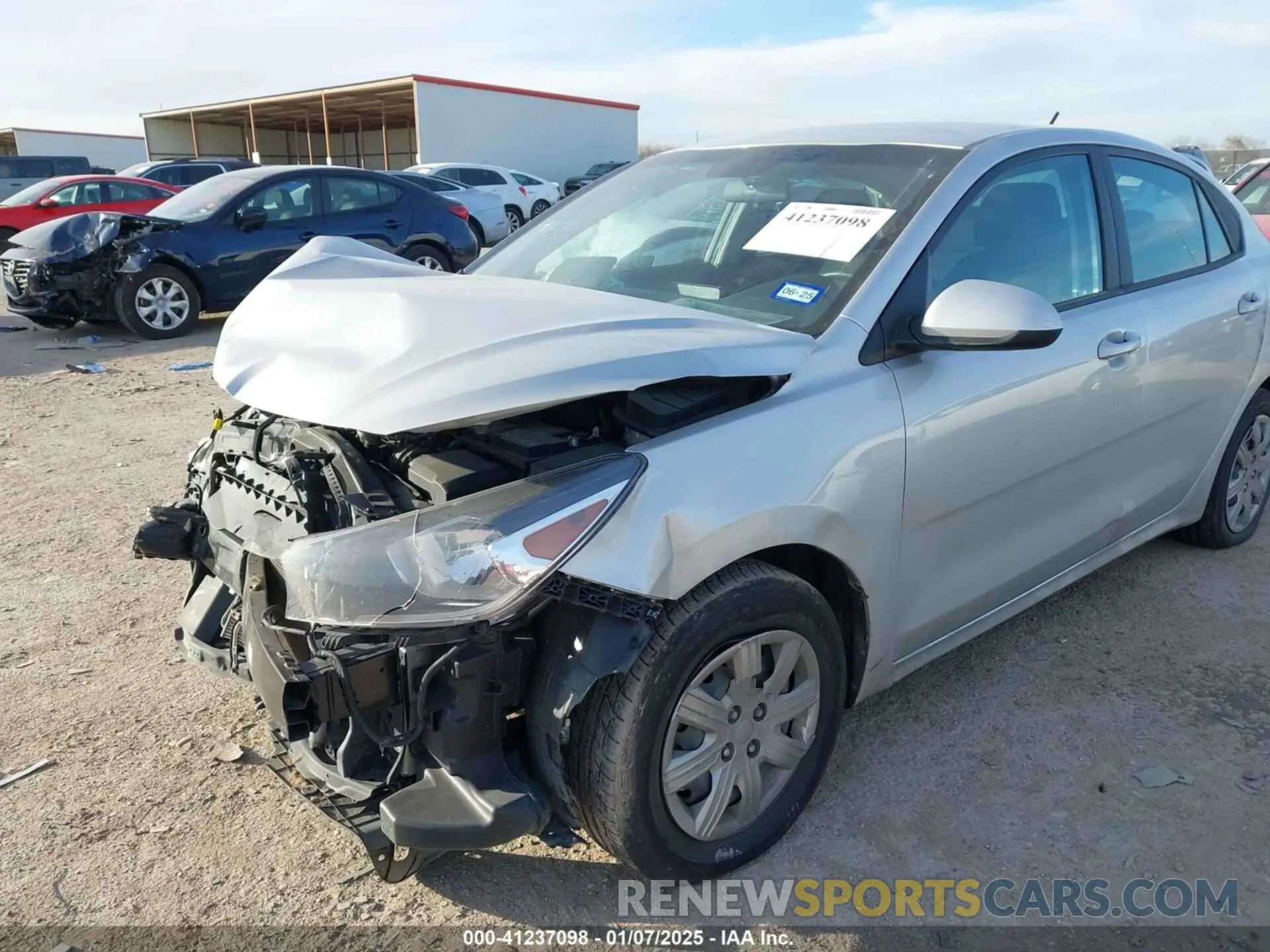 6 Photograph of a damaged car 3KPA24AD2PE573121 KIA RIO 2023