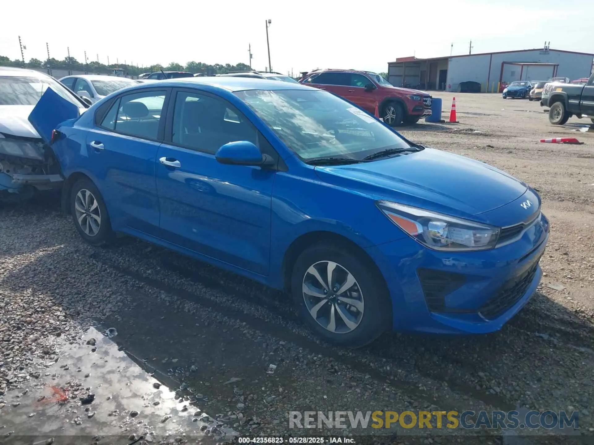 1 Photograph of a damaged car 3KPA24AD2PE576245 KIA RIO 2023