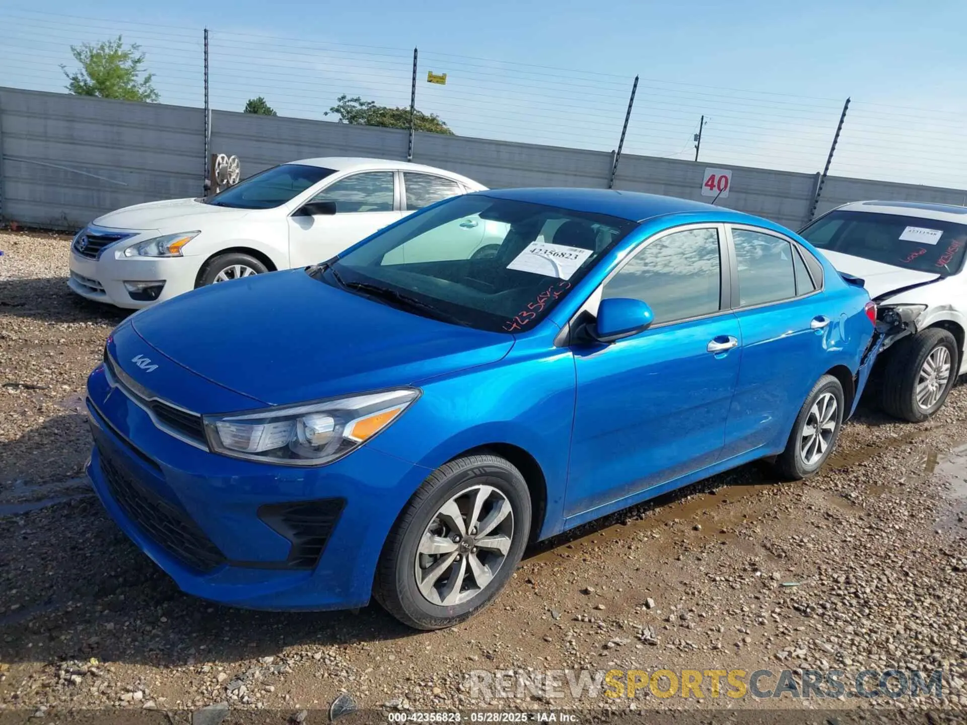 2 Photograph of a damaged car 3KPA24AD2PE576245 KIA RIO 2023