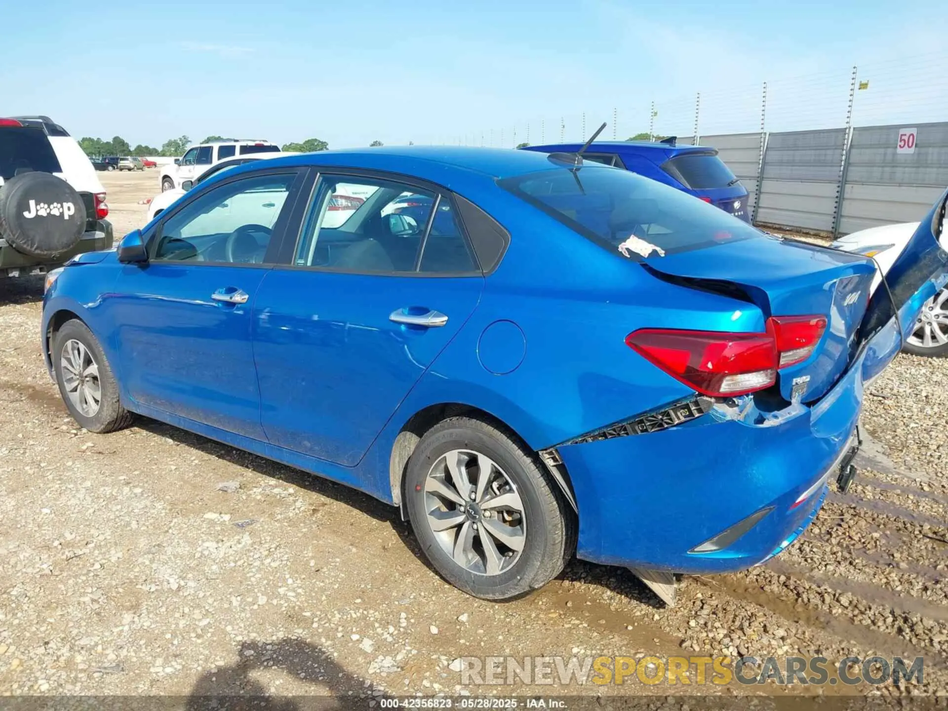 3 Photograph of a damaged car 3KPA24AD2PE576245 KIA RIO 2023