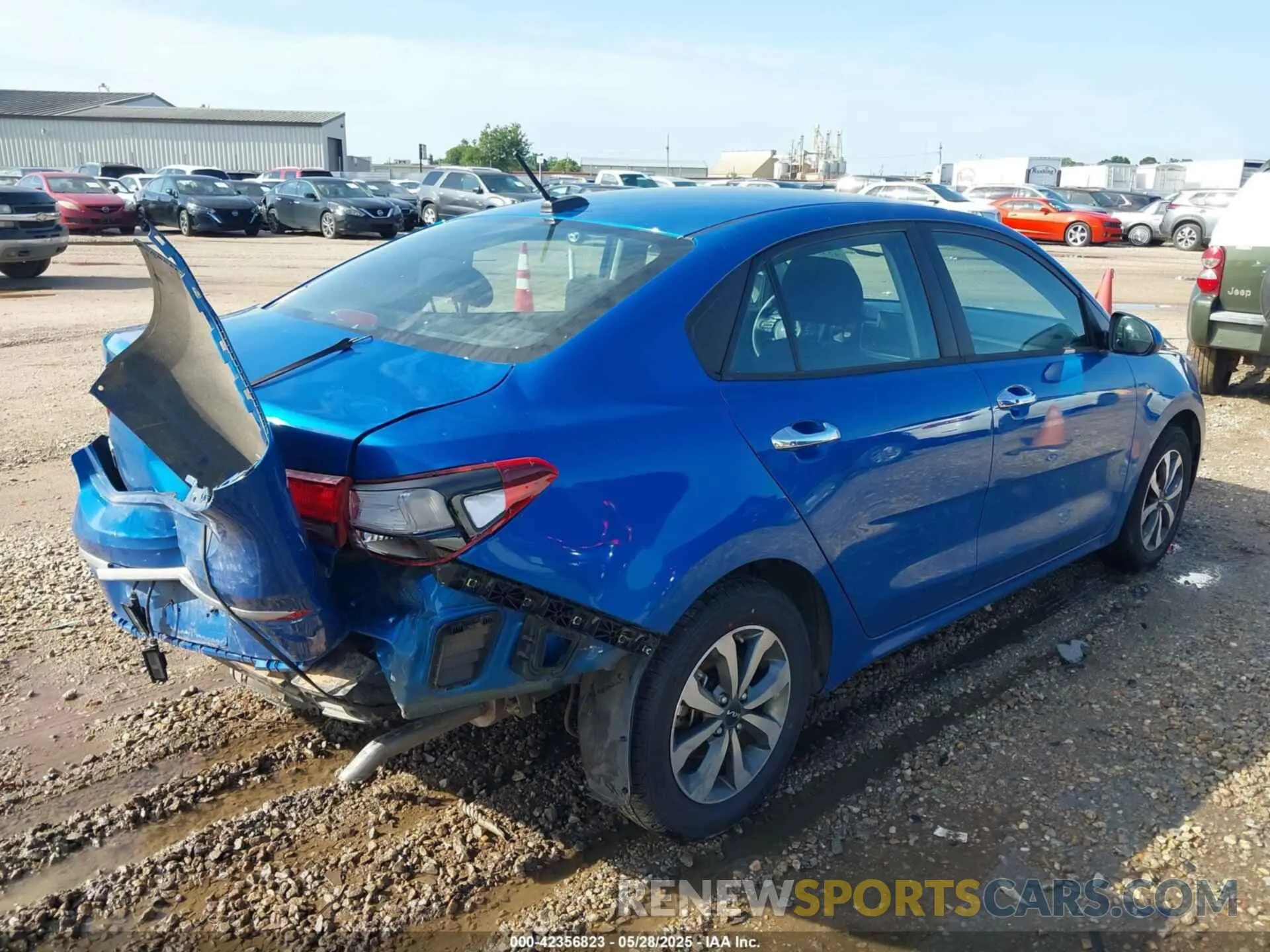 4 Photograph of a damaged car 3KPA24AD2PE576245 KIA RIO 2023