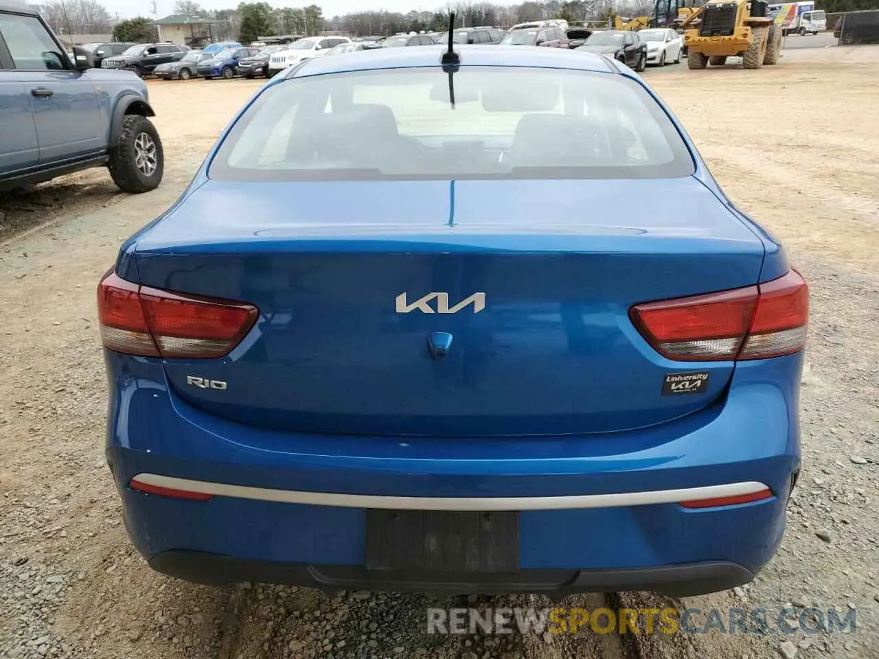 6 Photograph of a damaged car 3KPA24AD2PE585110 KIA RIO 2023