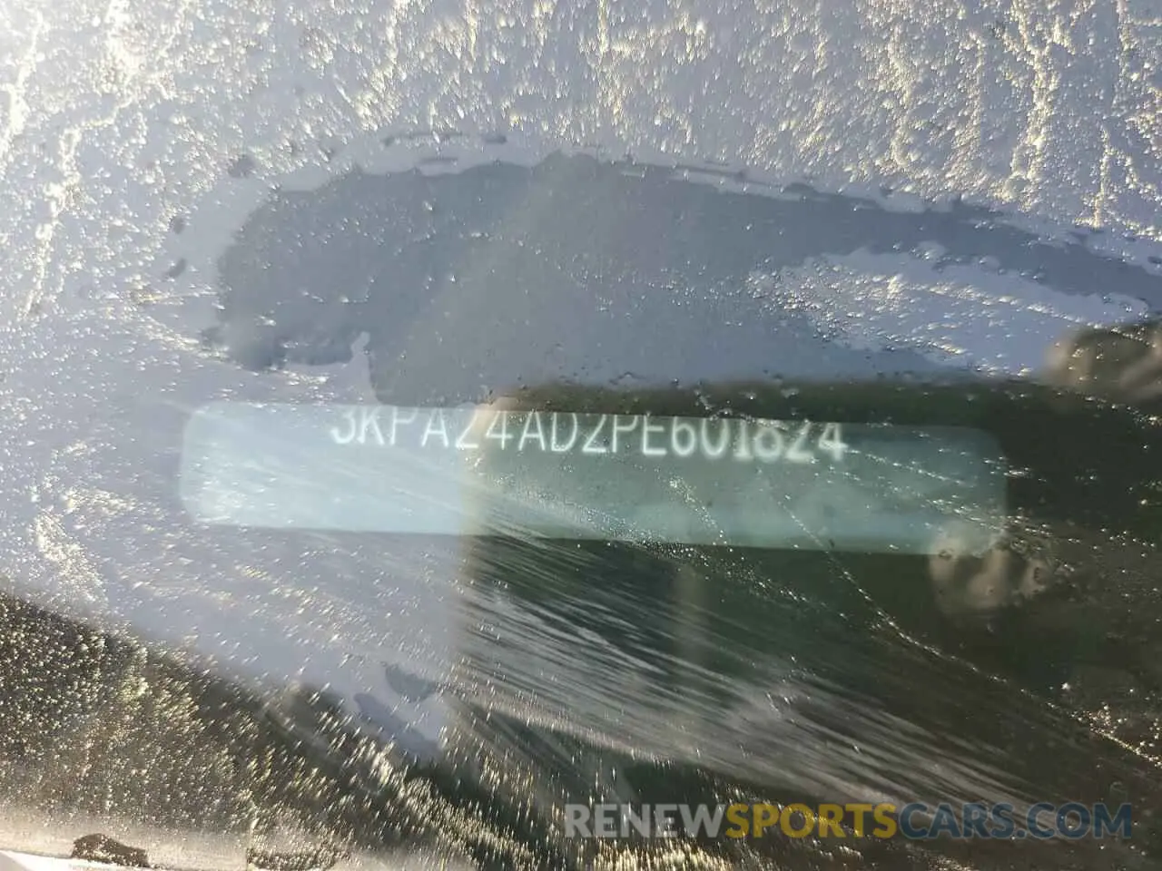 14 Photograph of a damaged car 3KPA24AD2PE601824 KIA RIO 2023