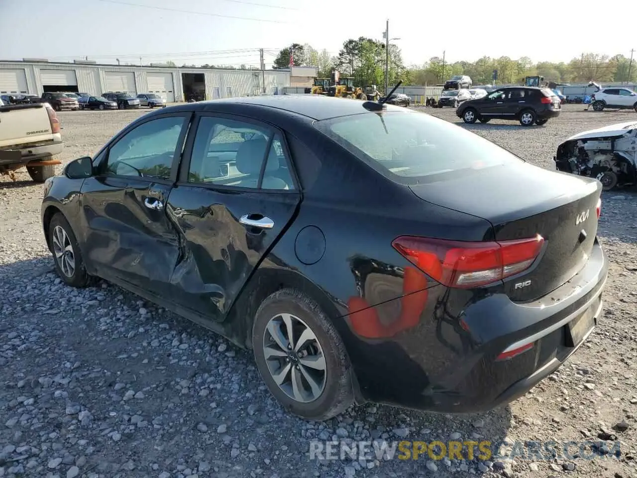 2 Photograph of a damaged car 3KPA24AD2PE601824 KIA RIO 2023