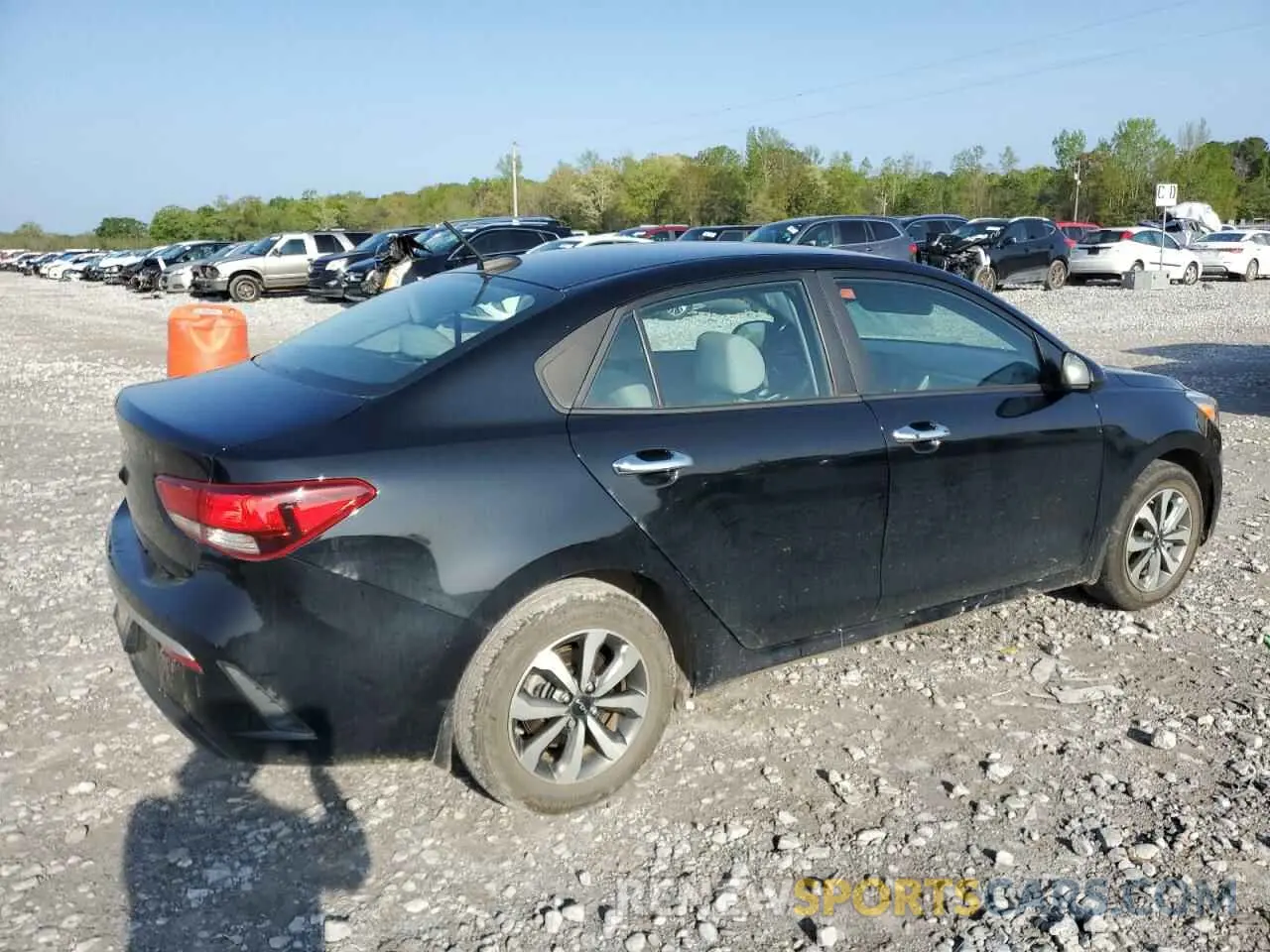 3 Photograph of a damaged car 3KPA24AD2PE601824 KIA RIO 2023