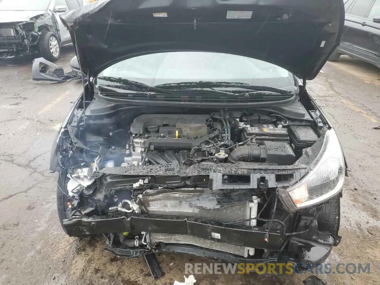 11 Photograph of a damaged car 3KPA24AD2PE616243 KIA RIO 2023