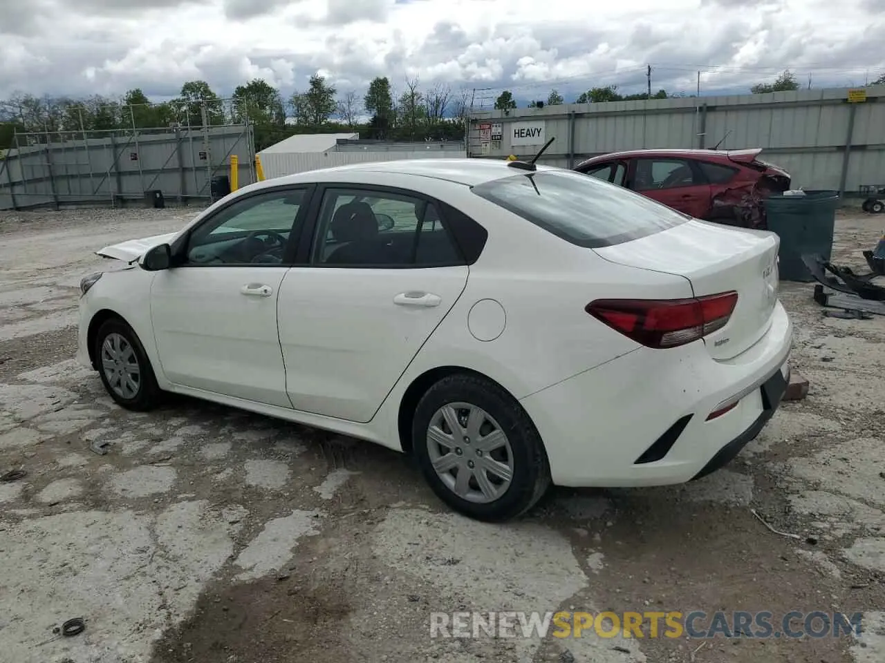 2 Photograph of a damaged car 3KPA24AD3PE533954 KIA RIO 2023