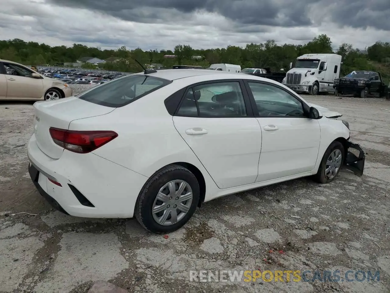 3 Photograph of a damaged car 3KPA24AD3PE533954 KIA RIO 2023