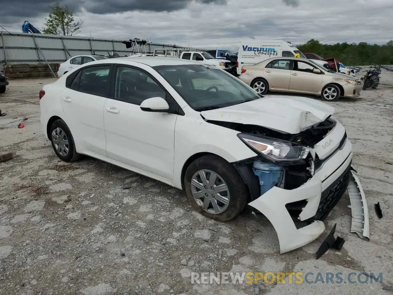4 Photograph of a damaged car 3KPA24AD3PE533954 KIA RIO 2023