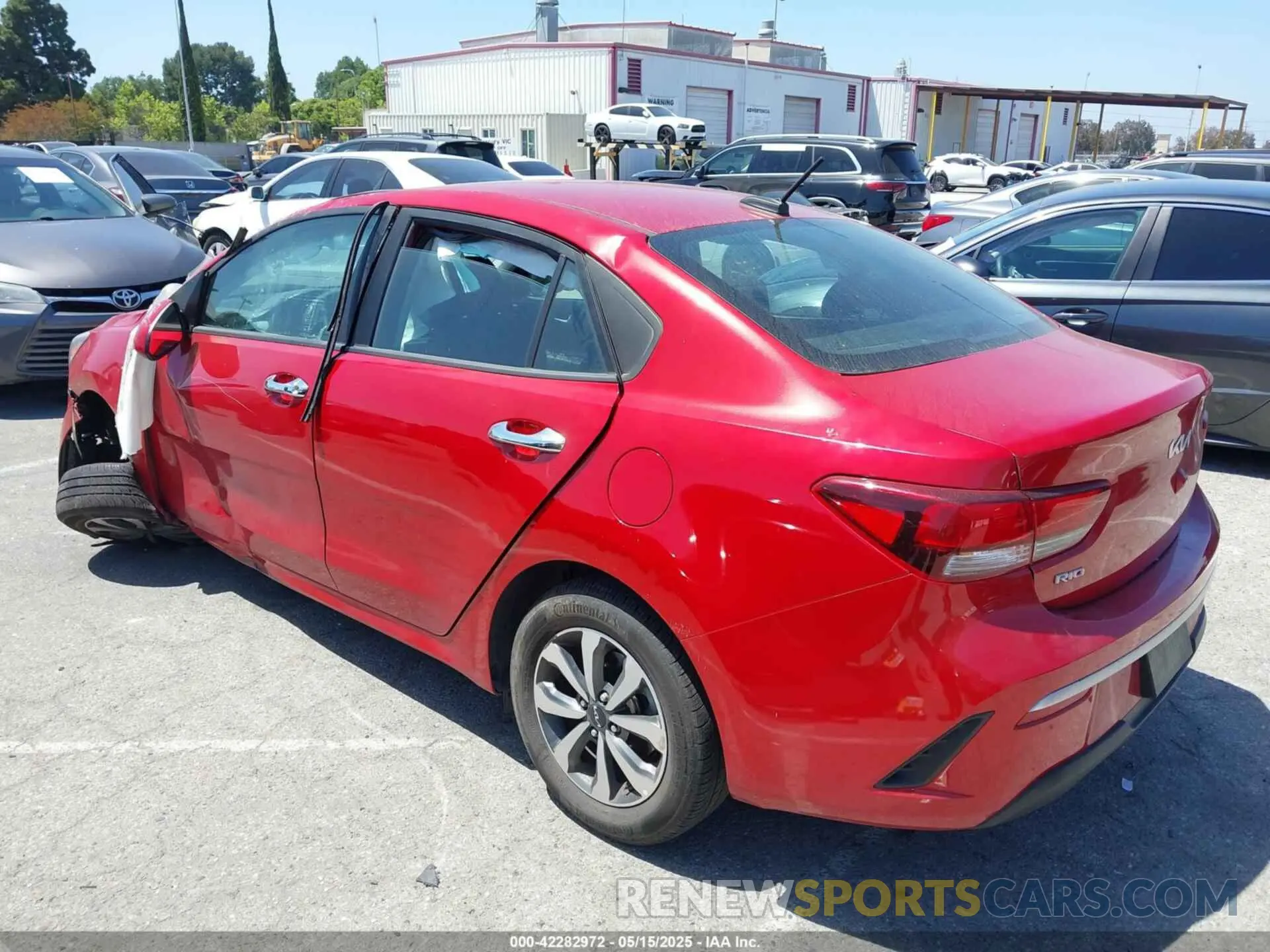 3 Photograph of a damaged car 3KPA24AD3PE551001 KIA RIO 2023