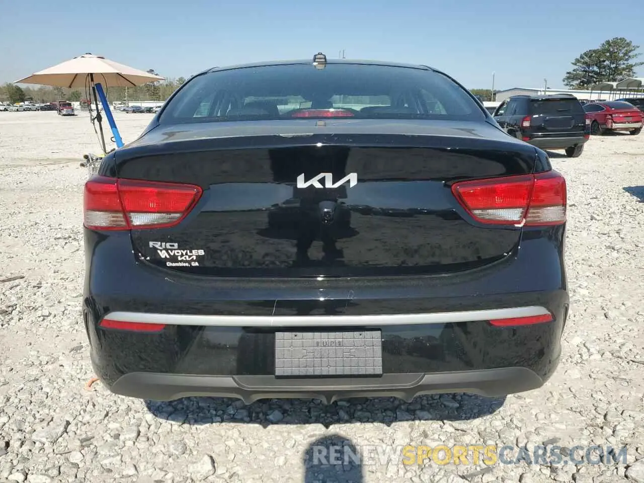 6 Photograph of a damaged car 3KPA24AD3PE560703 KIA RIO 2023