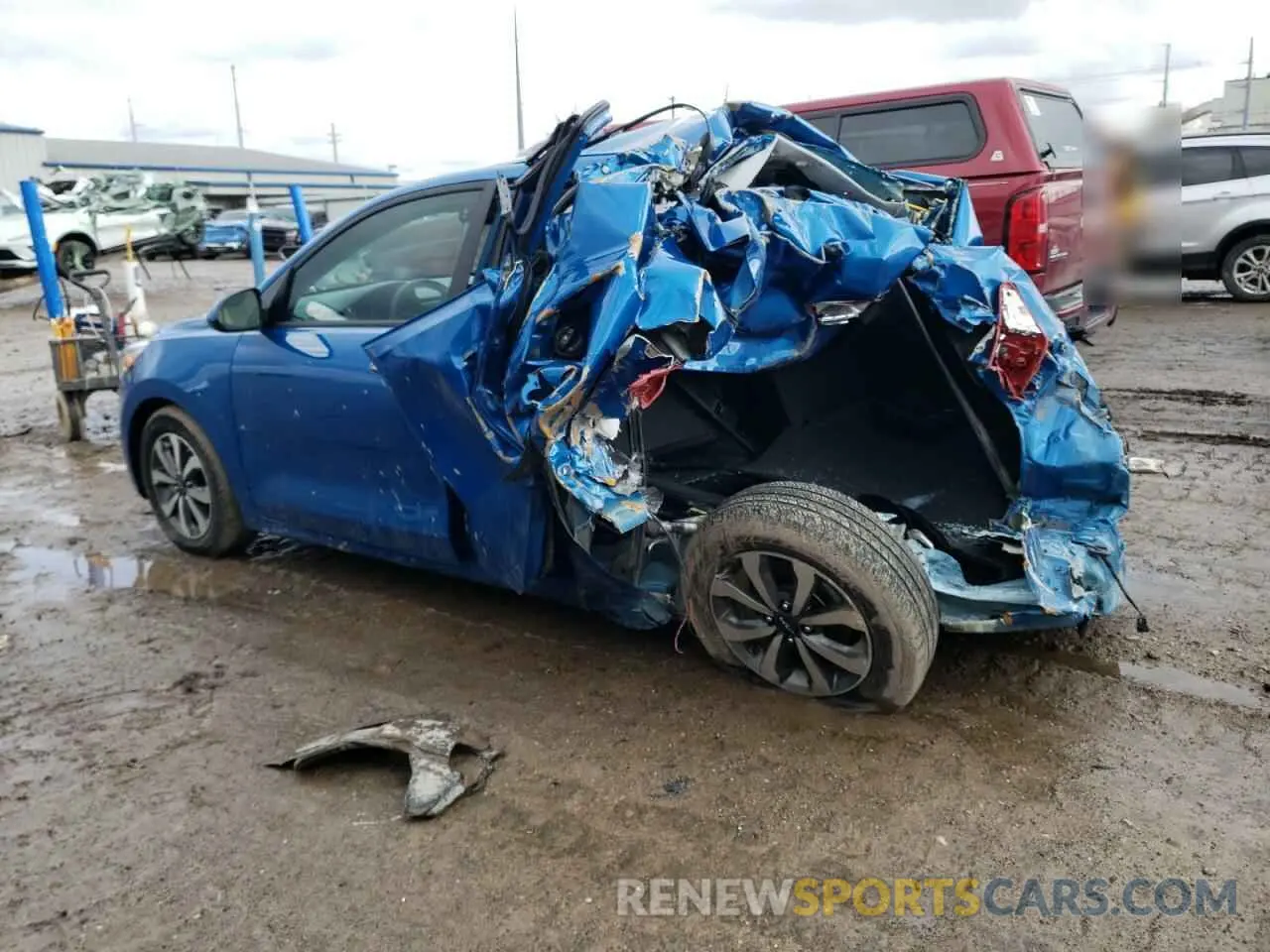 2 Photograph of a damaged car 3KPA24AD3PE584967 KIA RIO 2023
