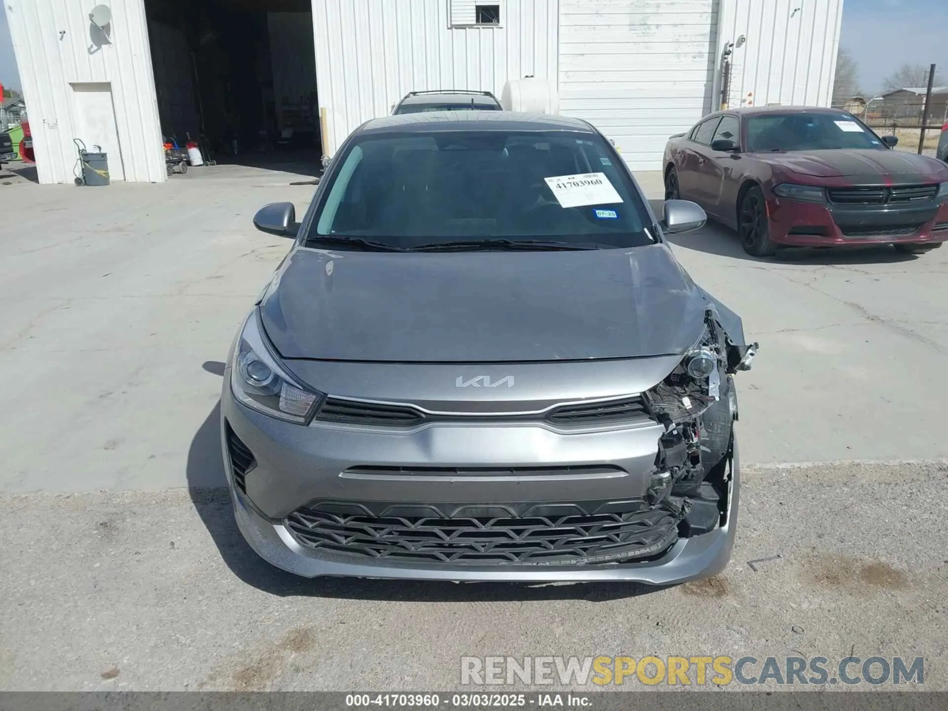 12 Photograph of a damaged car 3KPA24AD3PE592647 KIA RIO 2023