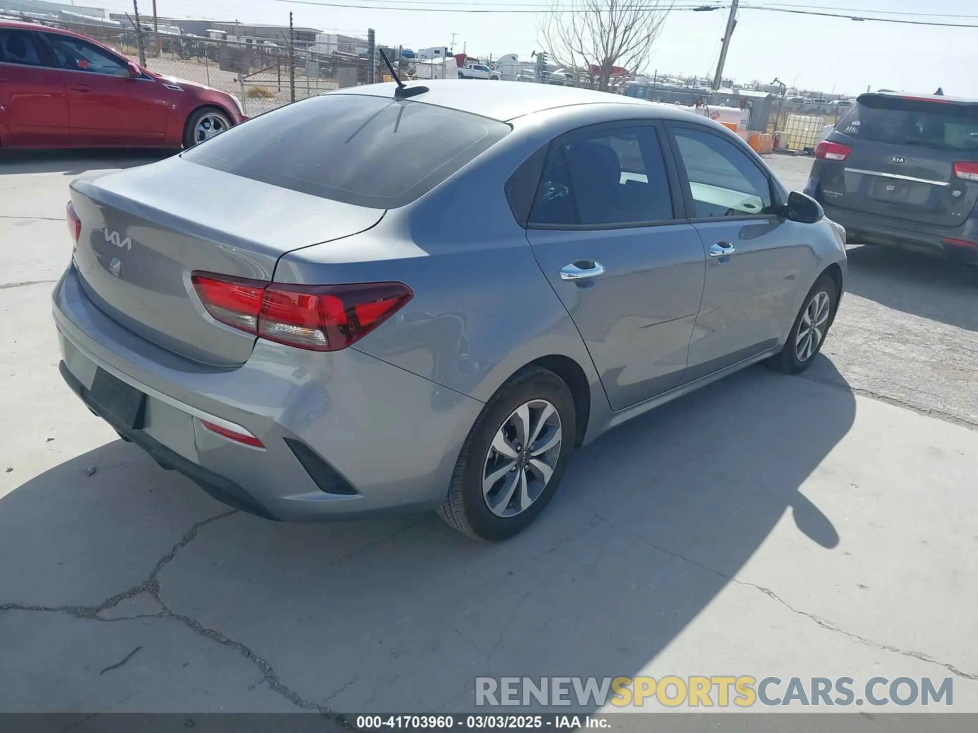4 Photograph of a damaged car 3KPA24AD3PE592647 KIA RIO 2023