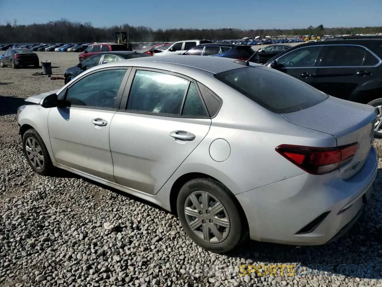 2 Photograph of a damaged car 3KPA24AD3PE613044 KIA RIO 2023