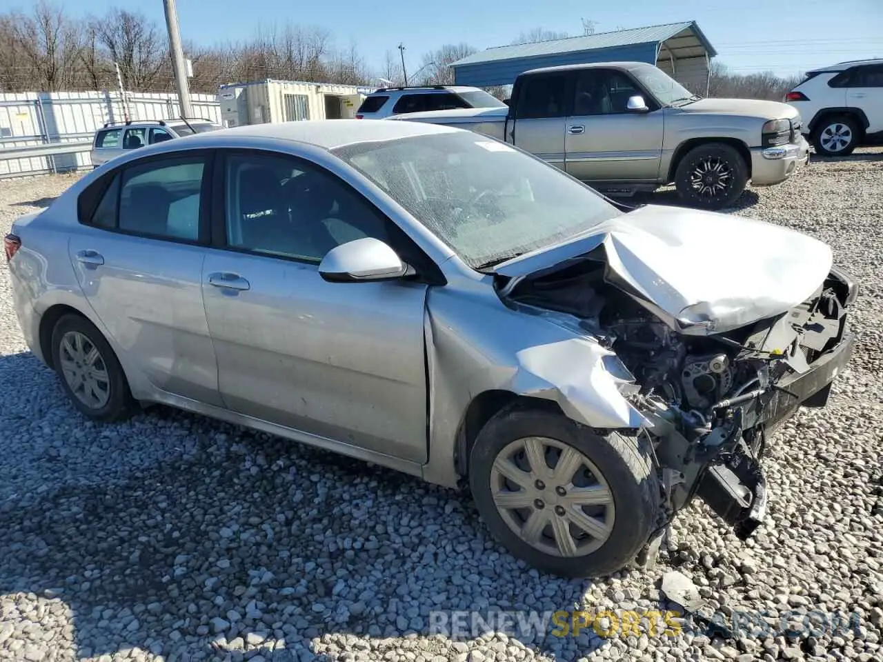 4 Photograph of a damaged car 3KPA24AD3PE613044 KIA RIO 2023