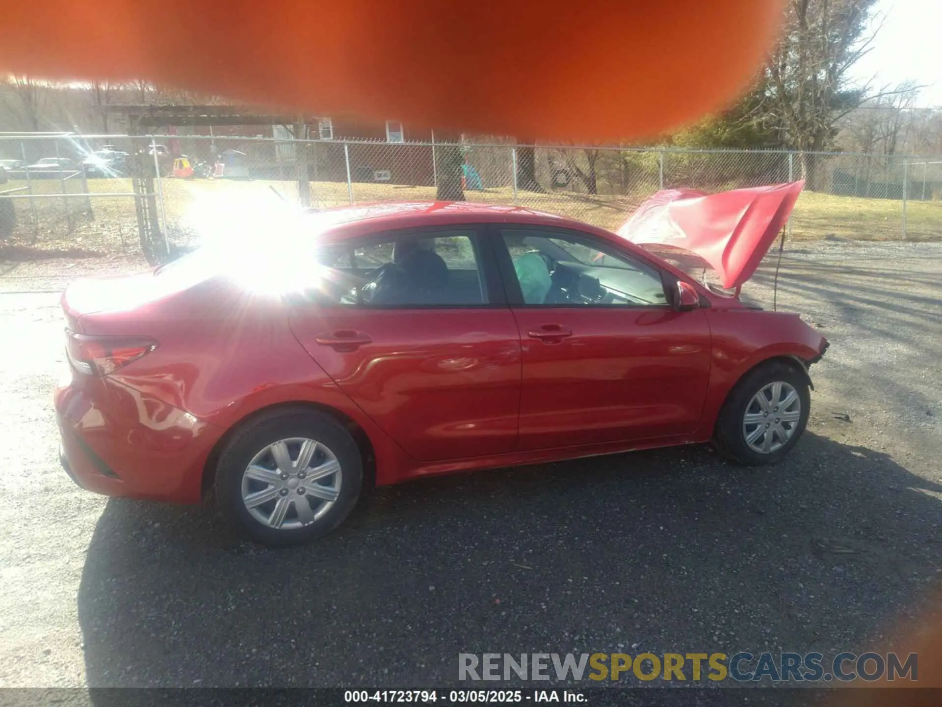 13 Photograph of a damaged car 3KPA24AD4PE520579 KIA RIO 2023