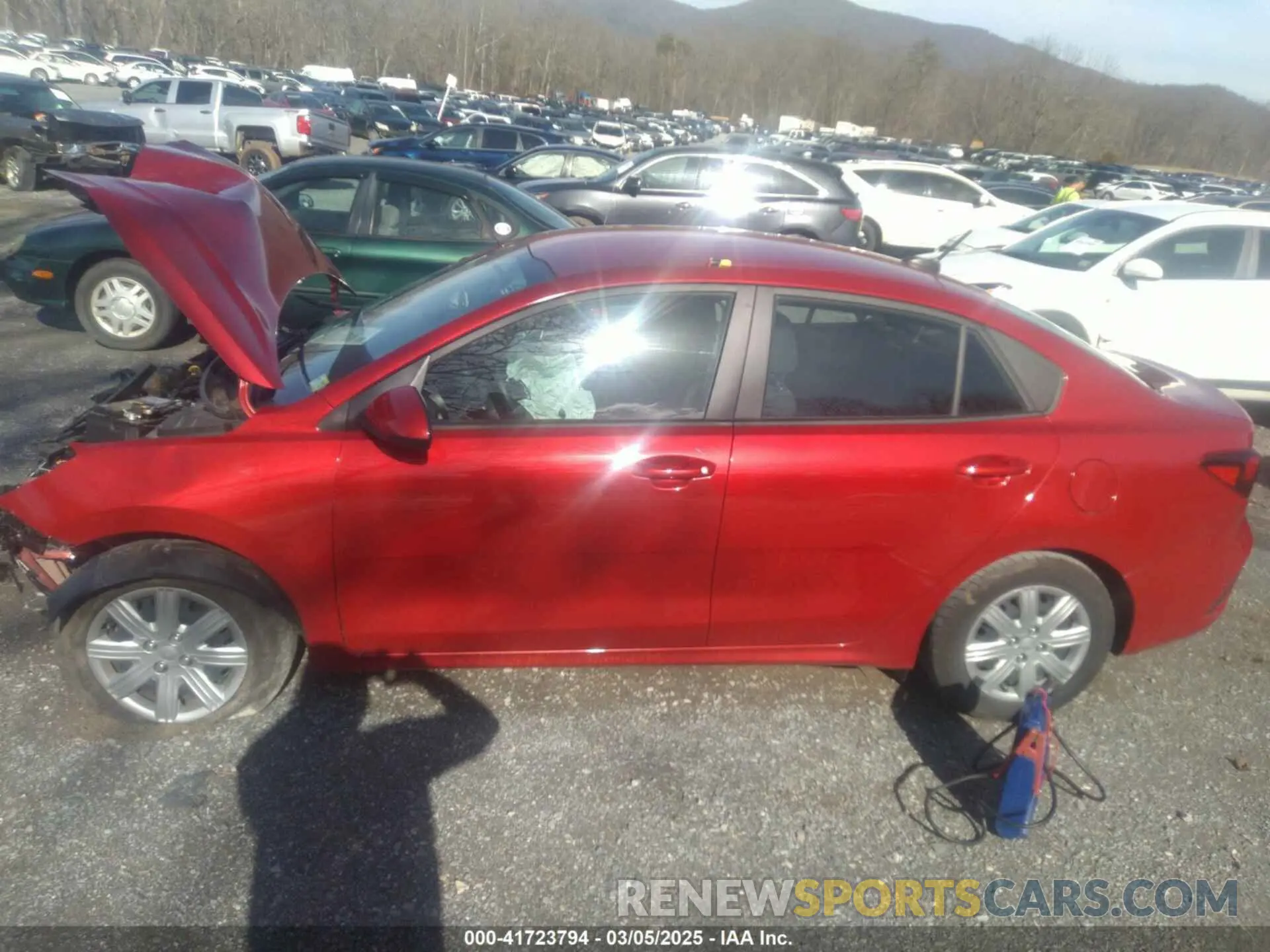 14 Photograph of a damaged car 3KPA24AD4PE520579 KIA RIO 2023