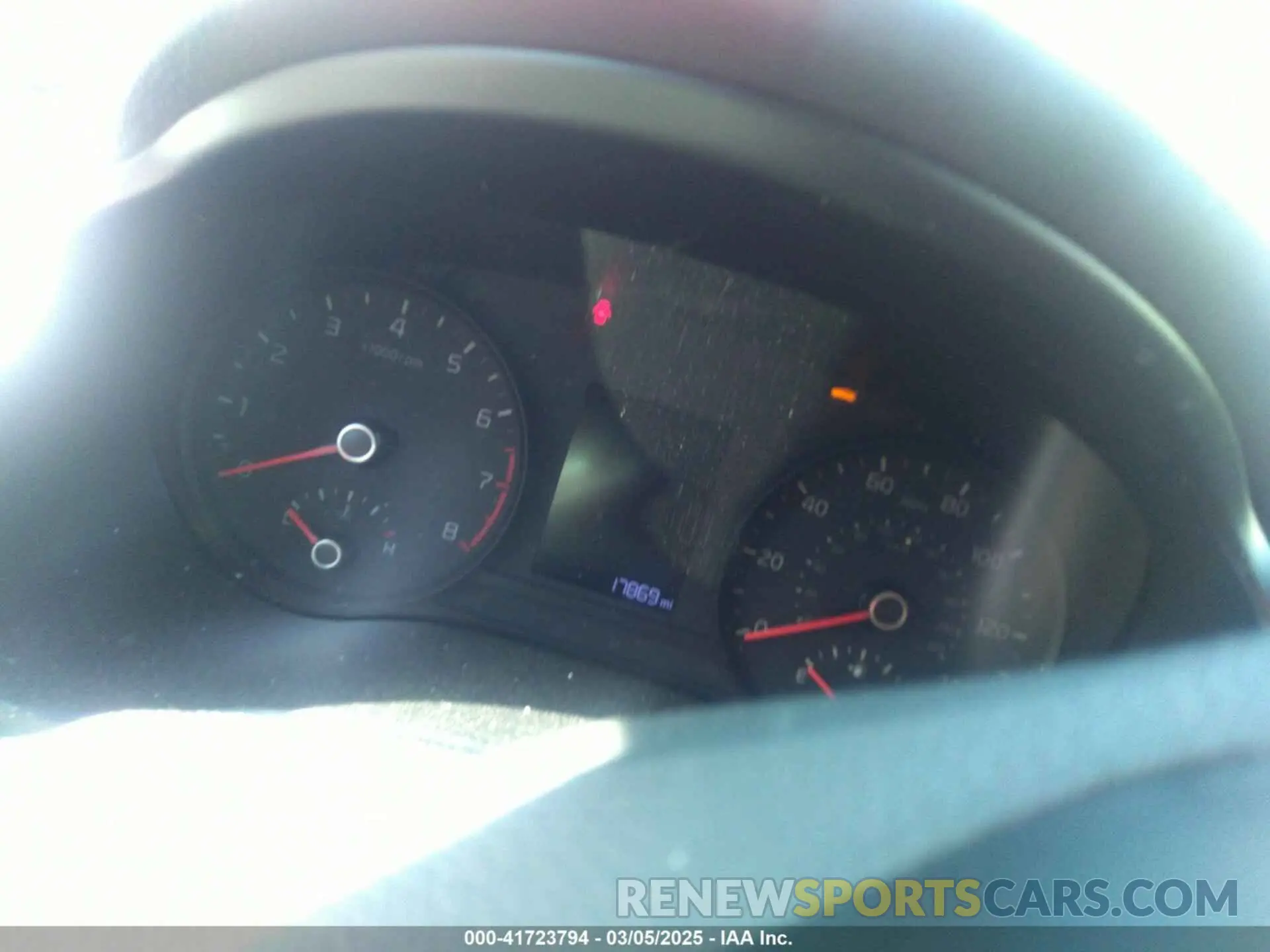 7 Photograph of a damaged car 3KPA24AD4PE520579 KIA RIO 2023