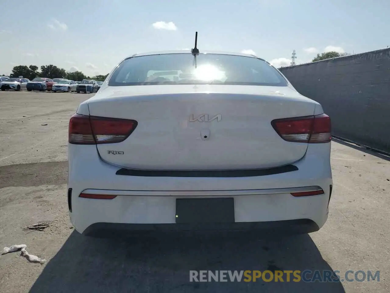 6 Photograph of a damaged car 3KPA24AD4PE561052 KIA RIO 2023