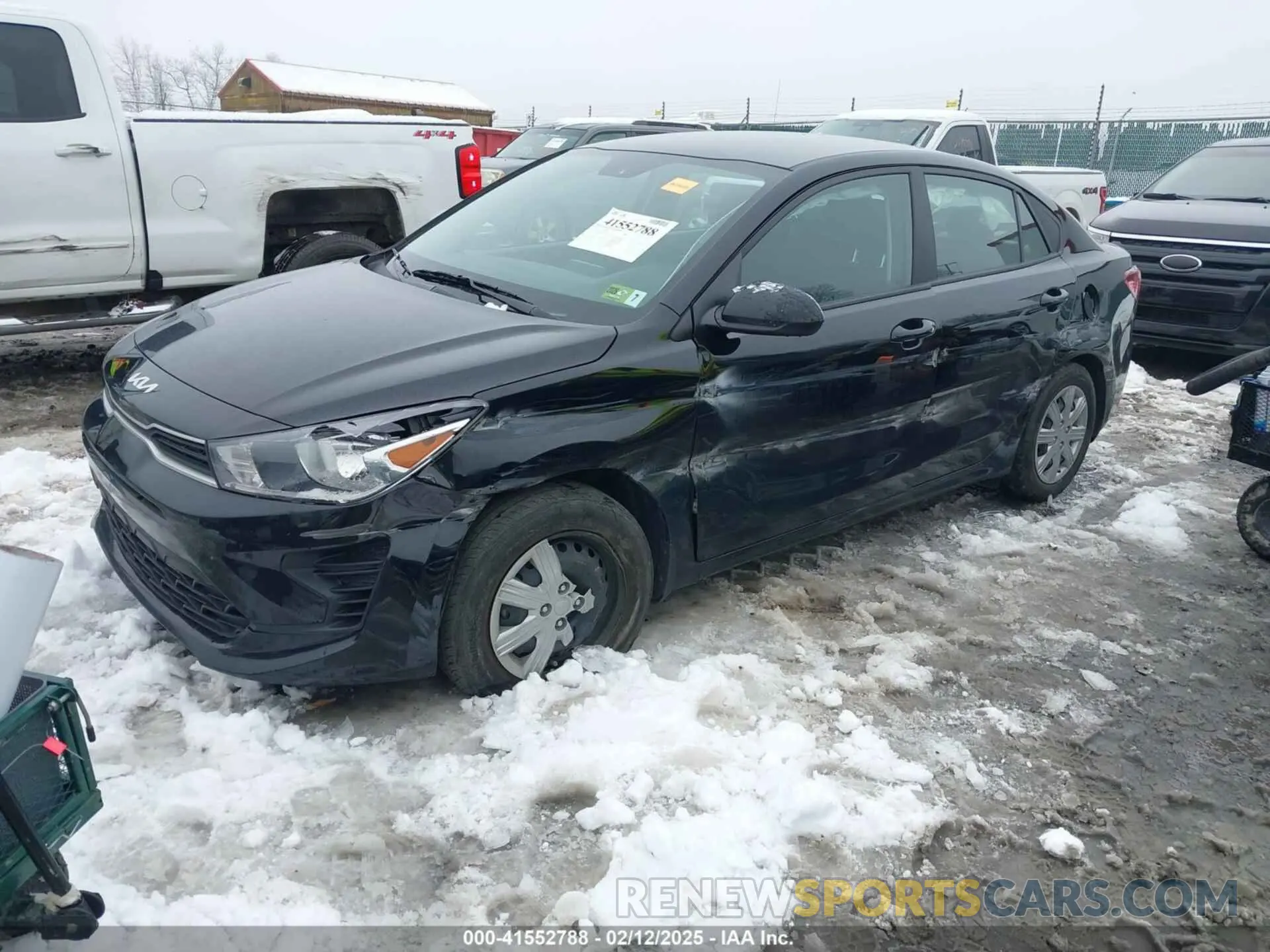 2 Photograph of a damaged car 3KPA24AD4PE562234 KIA RIO 2023