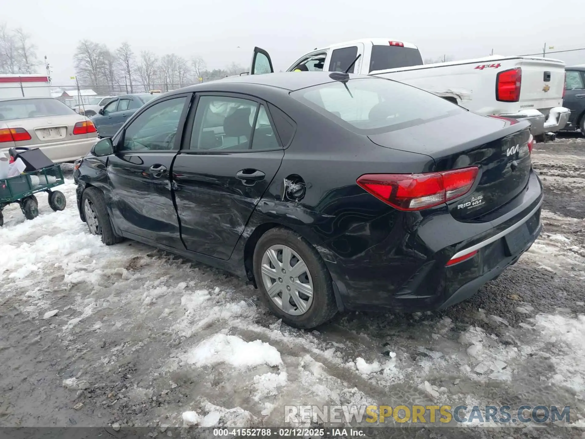 3 Photograph of a damaged car 3KPA24AD4PE562234 KIA RIO 2023