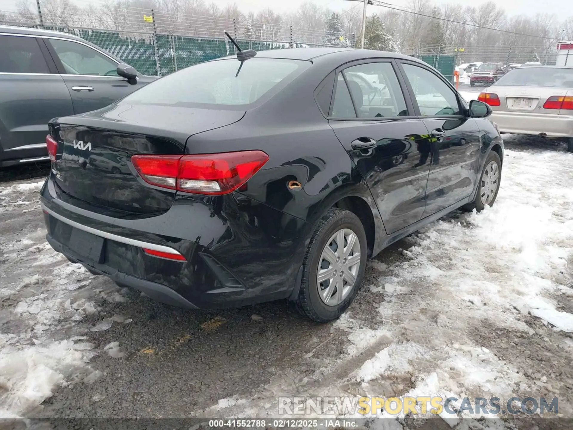 4 Photograph of a damaged car 3KPA24AD4PE562234 KIA RIO 2023