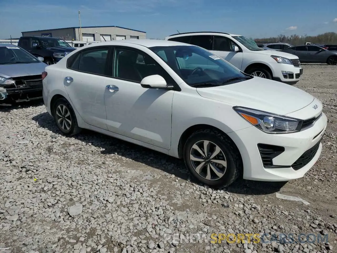 4 Photograph of a damaged car 3KPA24AD4PE572763 KIA RIO 2023