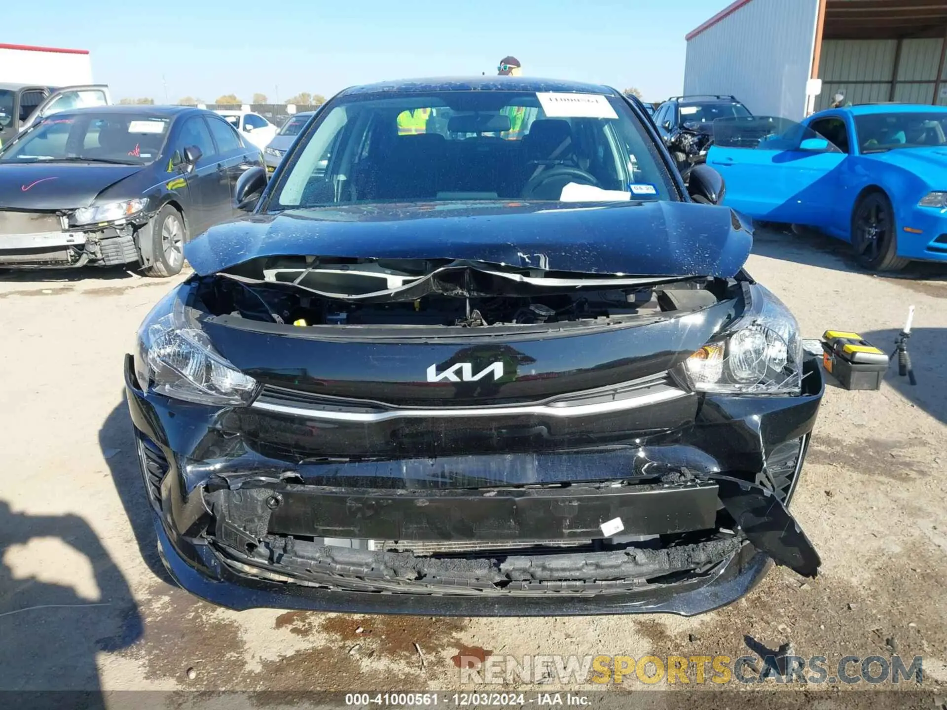 12 Photograph of a damaged car 3KPA24AD4PE575842 KIA RIO 2023