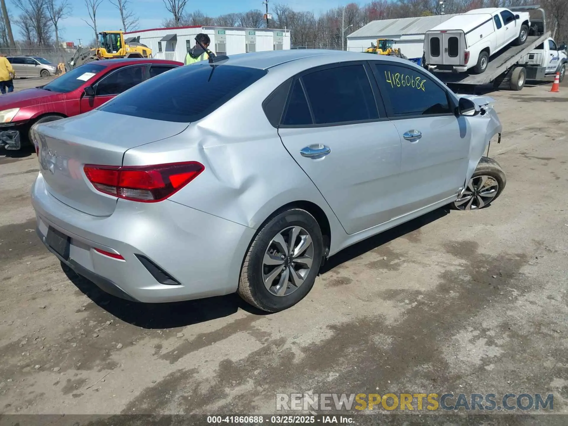 4 Photograph of a damaged car 3KPA24AD4PE602411 KIA RIO 2023