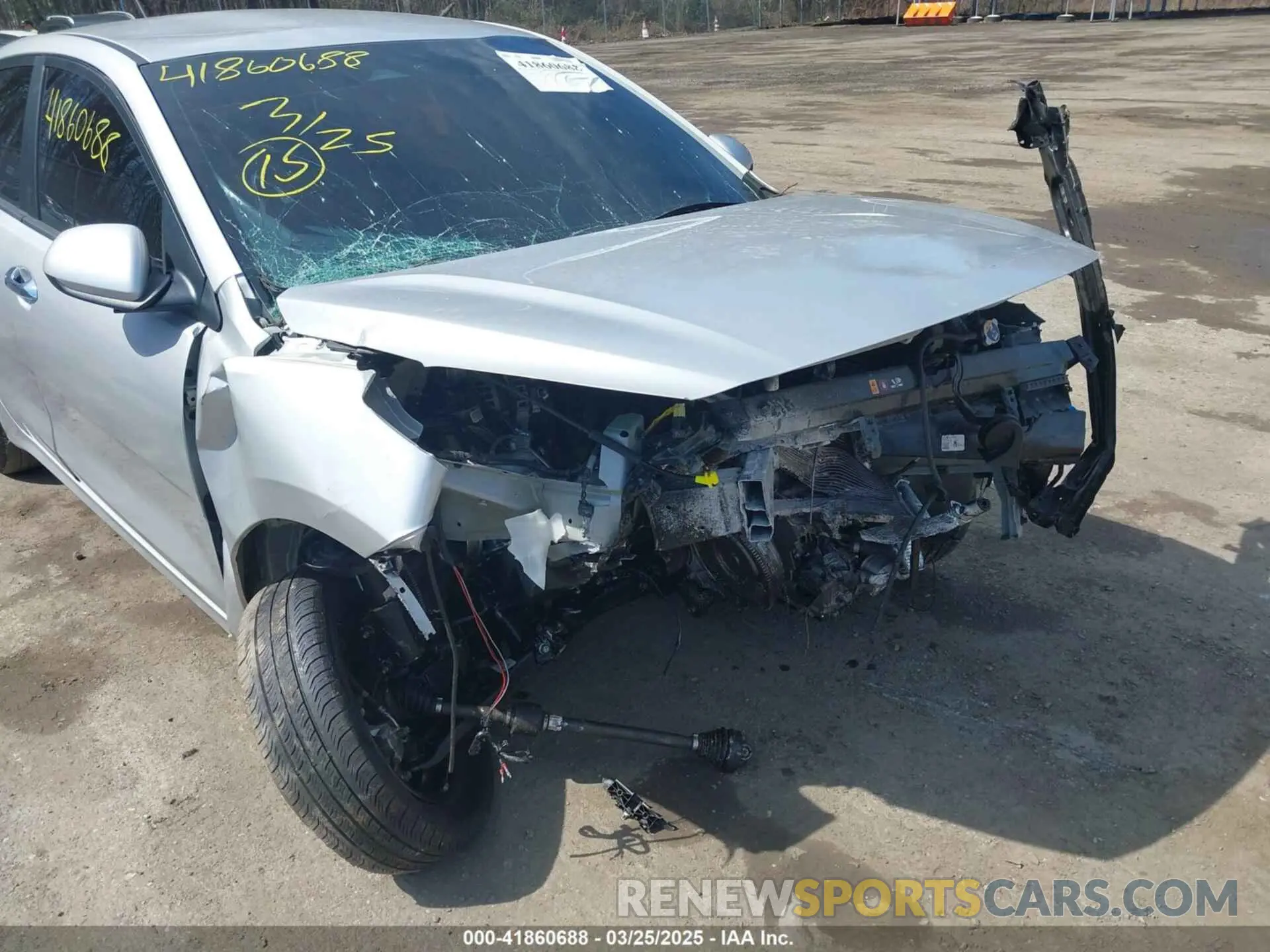 6 Photograph of a damaged car 3KPA24AD4PE602411 KIA RIO 2023