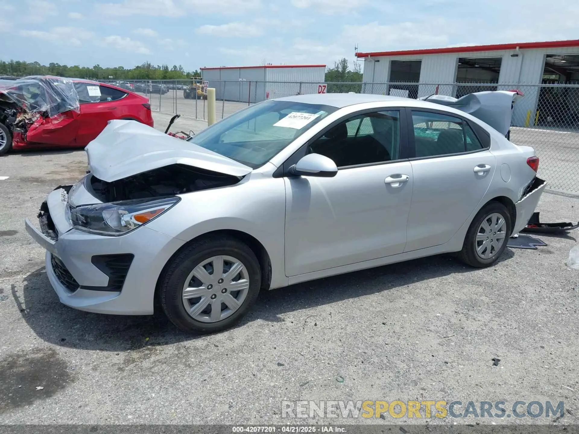 2 Photograph of a damaged car 3KPA24AD4PE604207 KIA RIO 2023