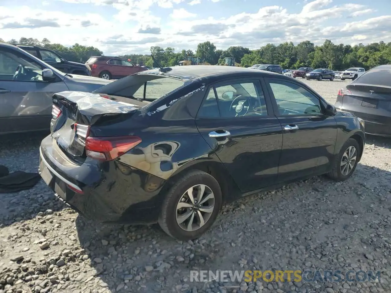 3 Photograph of a damaged car 3KPA24AD4PE613084 KIA RIO 2023