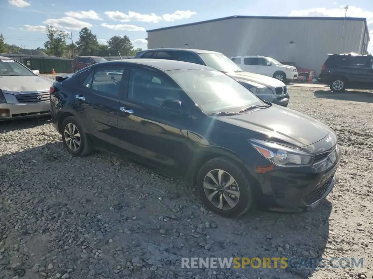 4 Photograph of a damaged car 3KPA24AD4PE613084 KIA RIO 2023